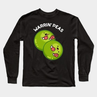 Warrin Peace Funny Pea Puns Long Sleeve T-Shirt